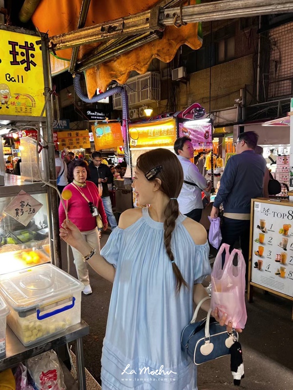 削肩外接袖滑布寬長洋裝